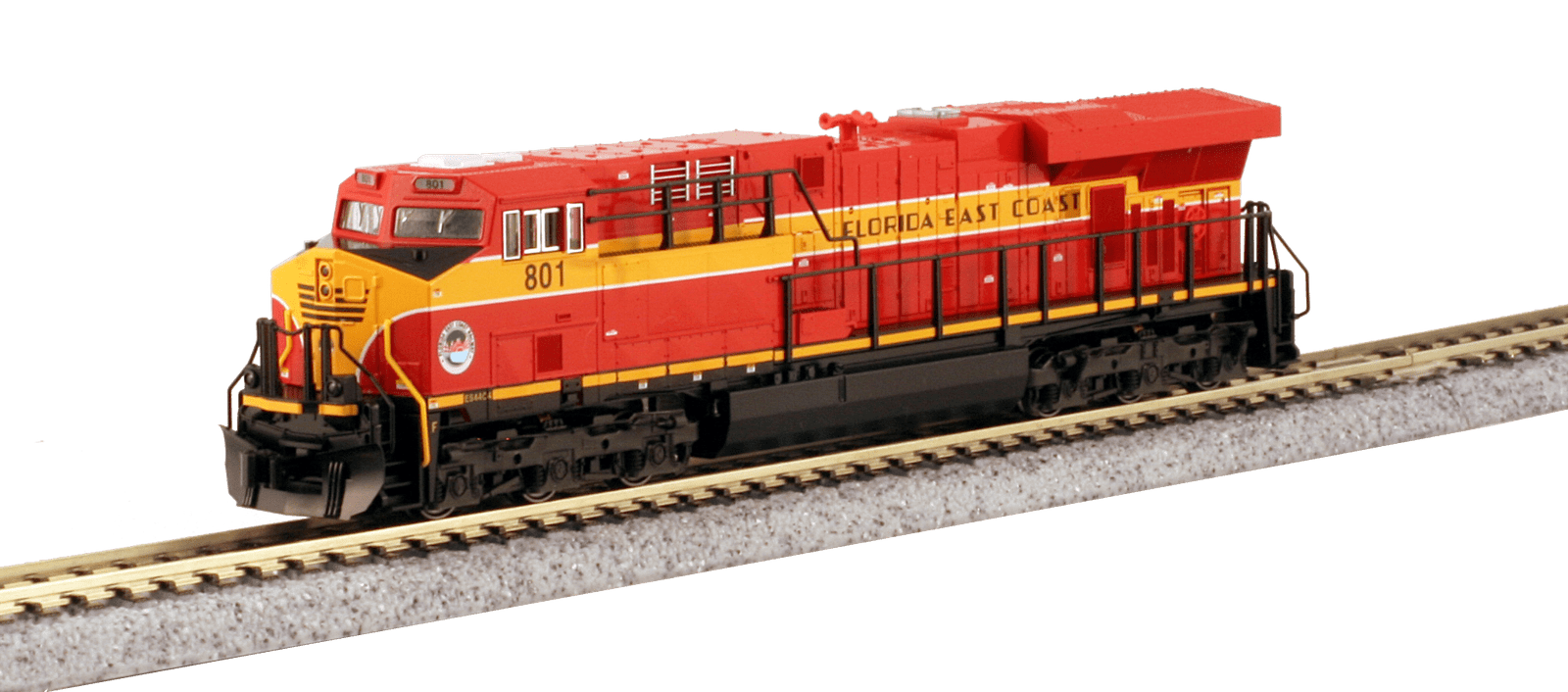 Kato 1768946 N Scale FEC Florida East Coast GE ES44C4 Diesel