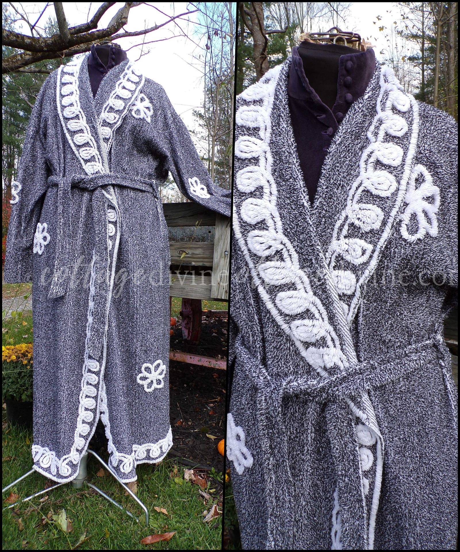 Chenille housecoat clearance canada