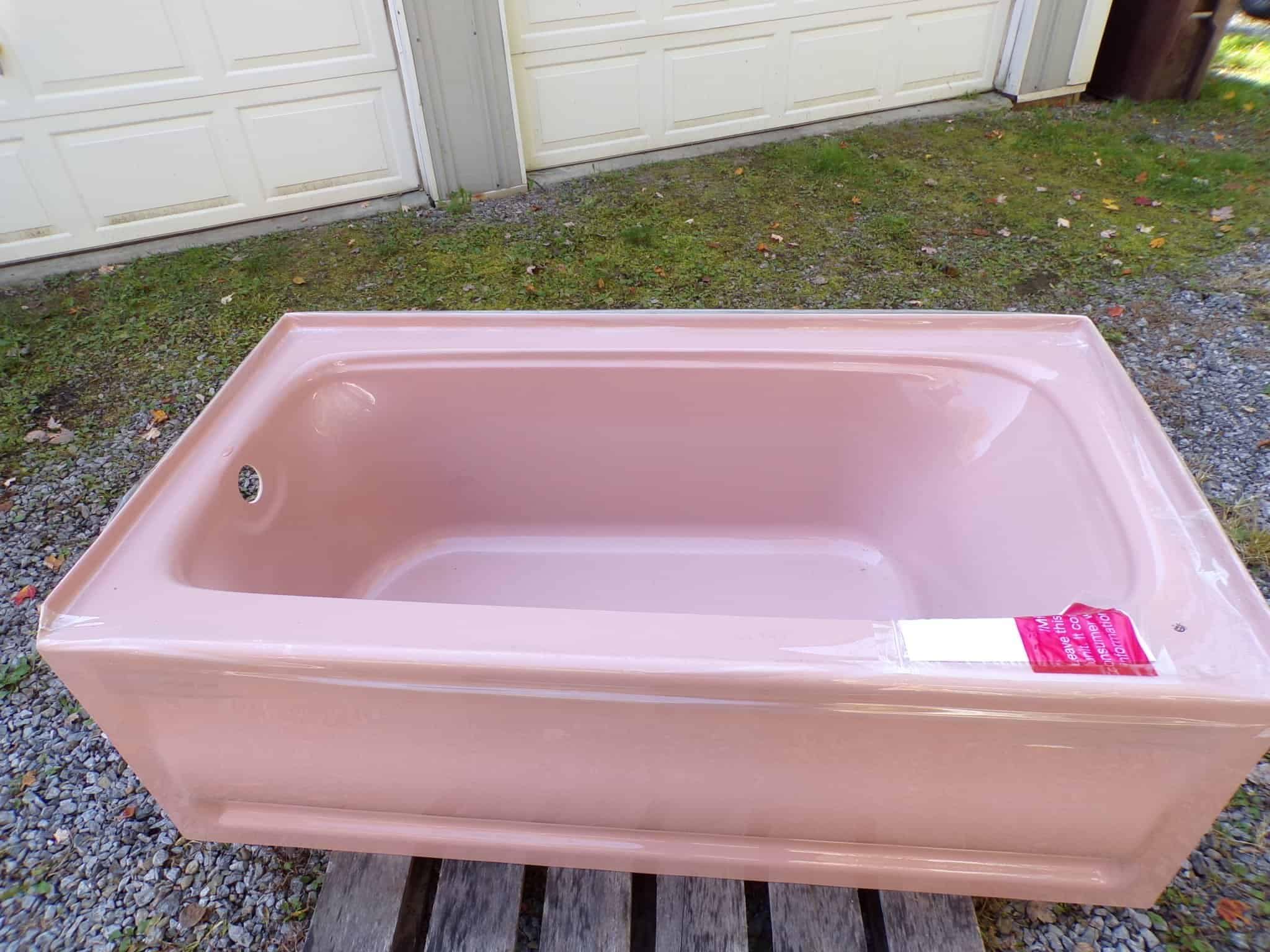 Pink Bathtub for Sale Vintage Kohler Bancroft Tub, Wild Rose NOS