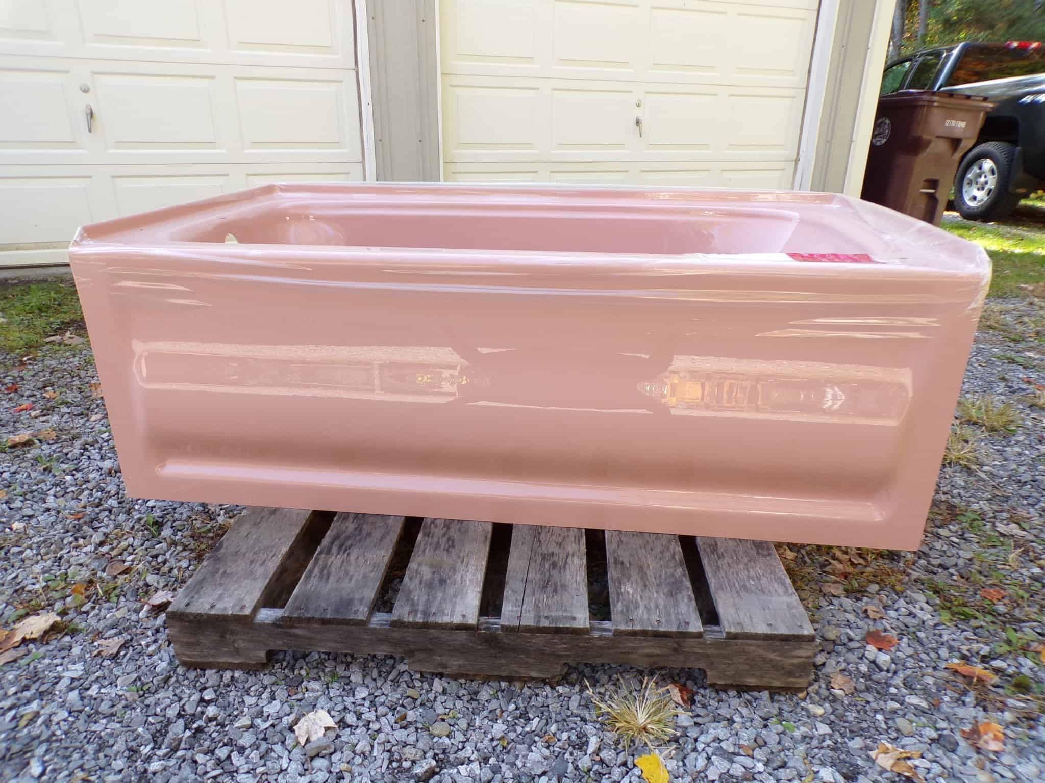 Pink Bathtub for Sale Vintage Kohler Bancroft Tub, Wild Rose NOS