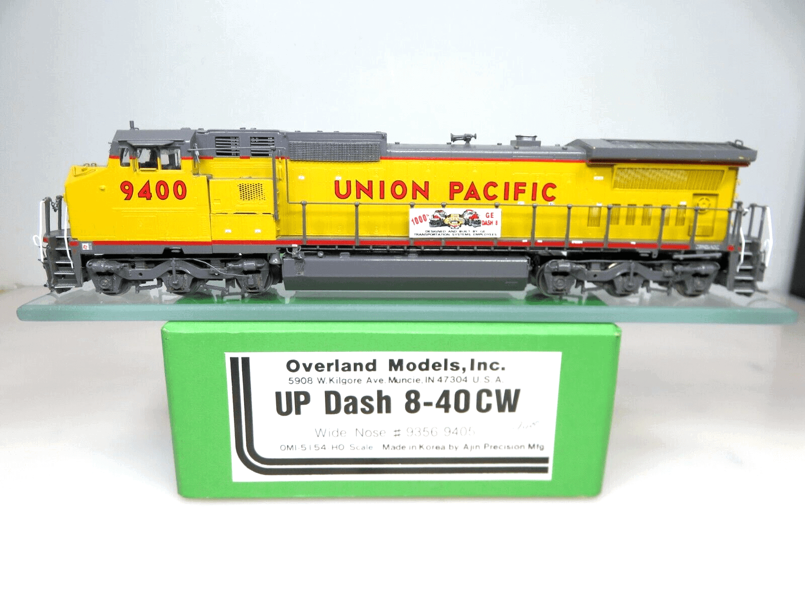 Overland Models Brass OMI-5154 HO GE Dash 8-40CW Union Pacific Diesel  Locomotive - Brass Trains for Sale